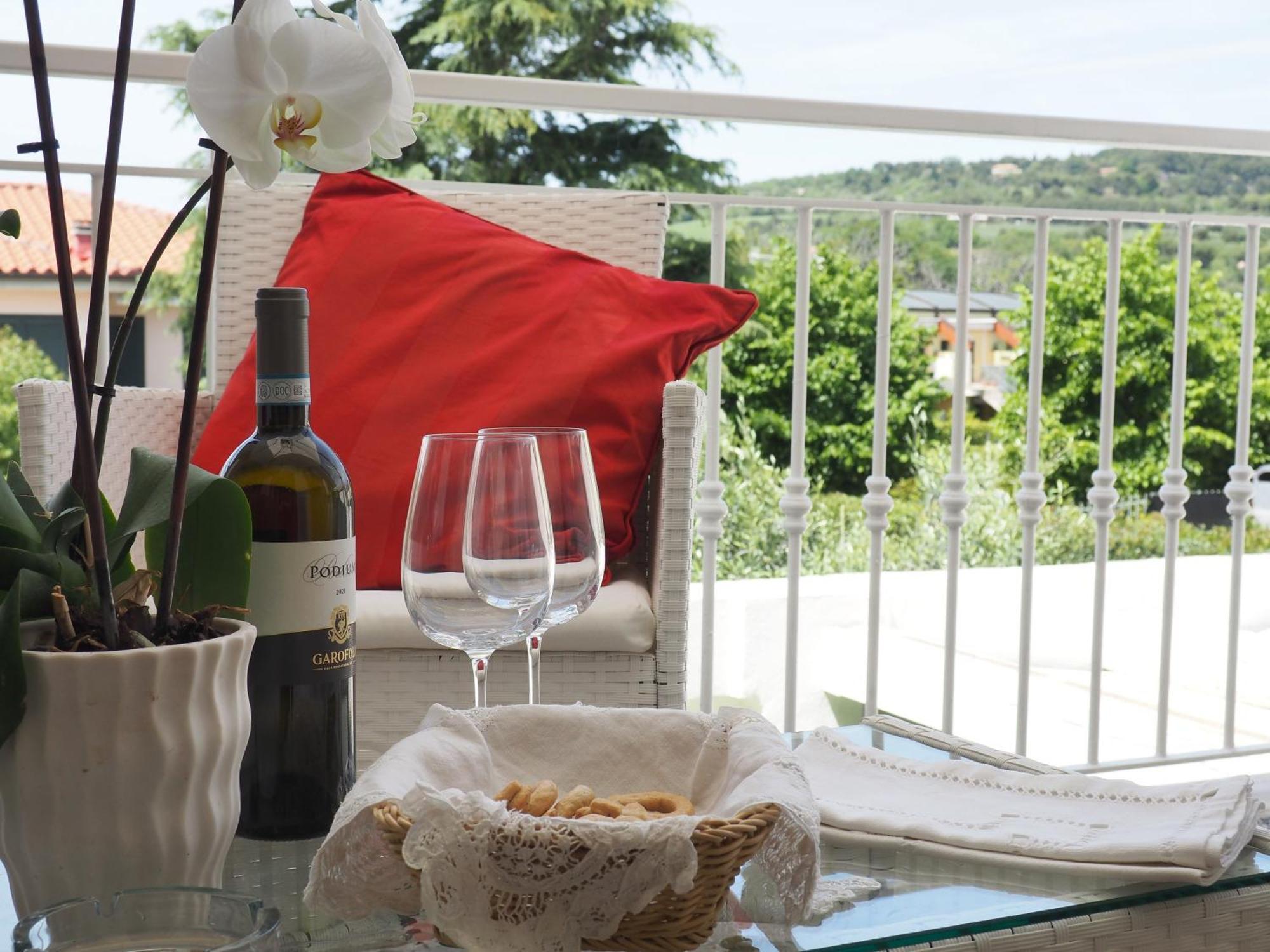 Bed and Breakfast Aura Relais Numana Esterno foto